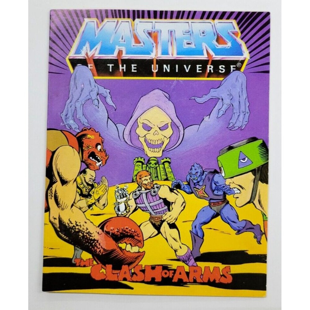 Masters of the Universe 1983 Mini Comic CLASH OF THE ARMS - HE-MAN